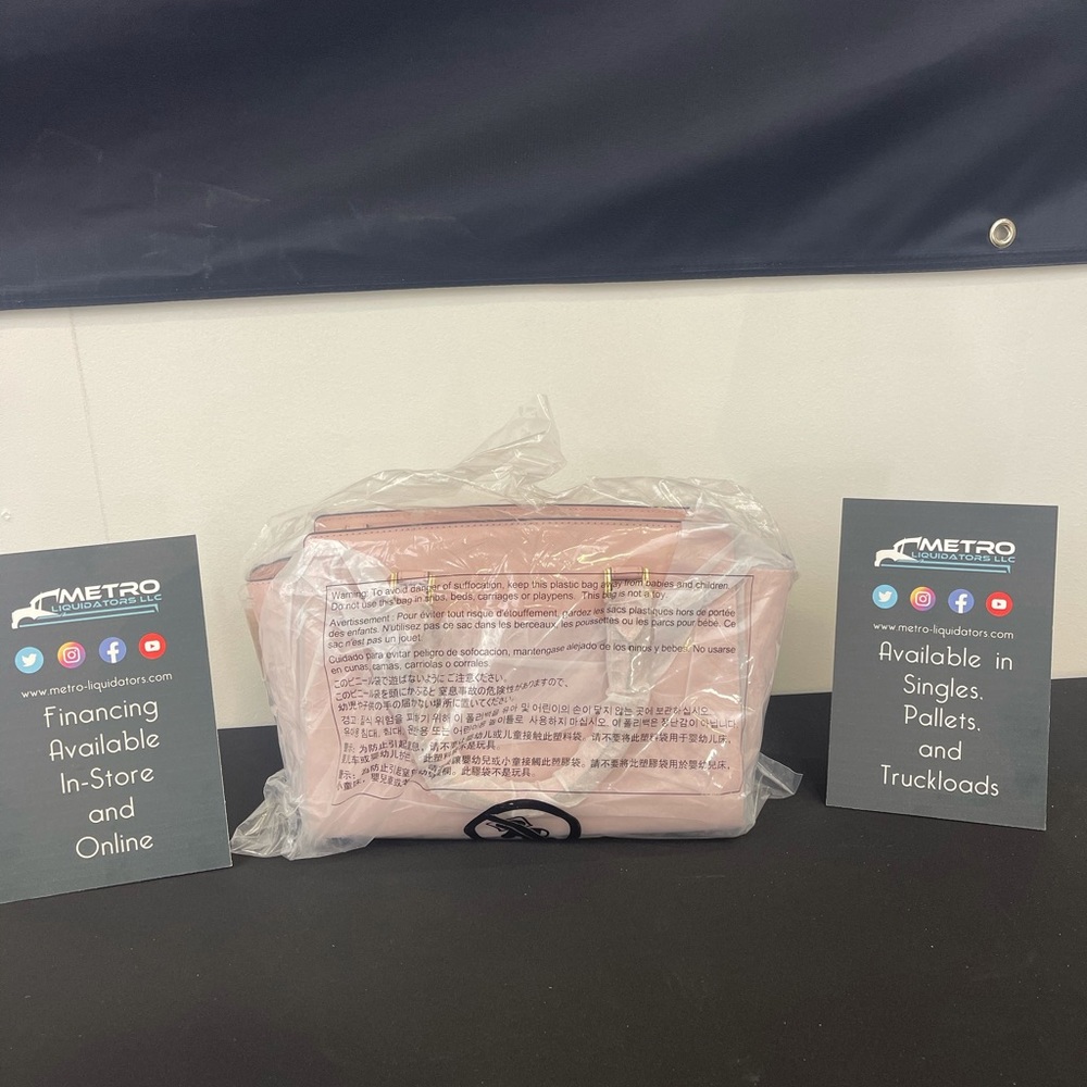 Michael Kors Selma Saffiano Leather Satchel Bag - Picture 3 of 5